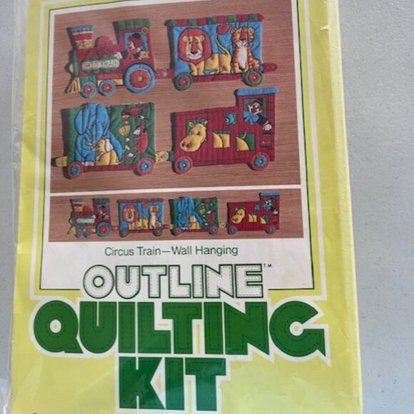 Circus Train Quilting Kit - Picture 1 of 2